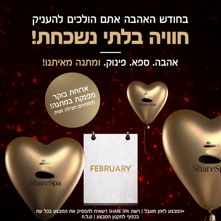 חבילות ספא לזוגות וקבוצות בתל אביב במלון Herods